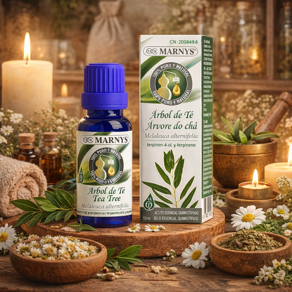 aceite esencial de rbol de t marnys melaleuca alternifolia 15 ml