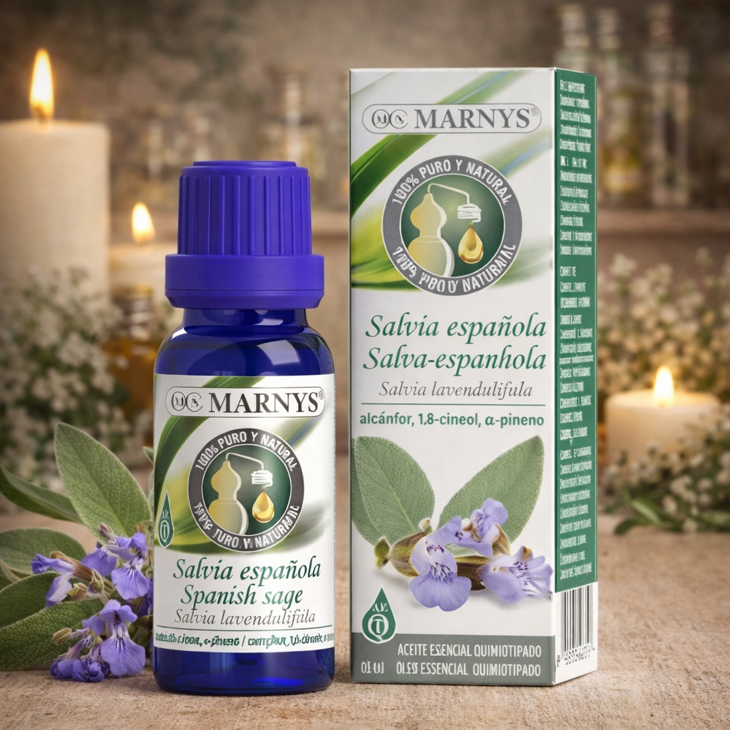 aceite esencial de salvia espa ola marnys 15 ml