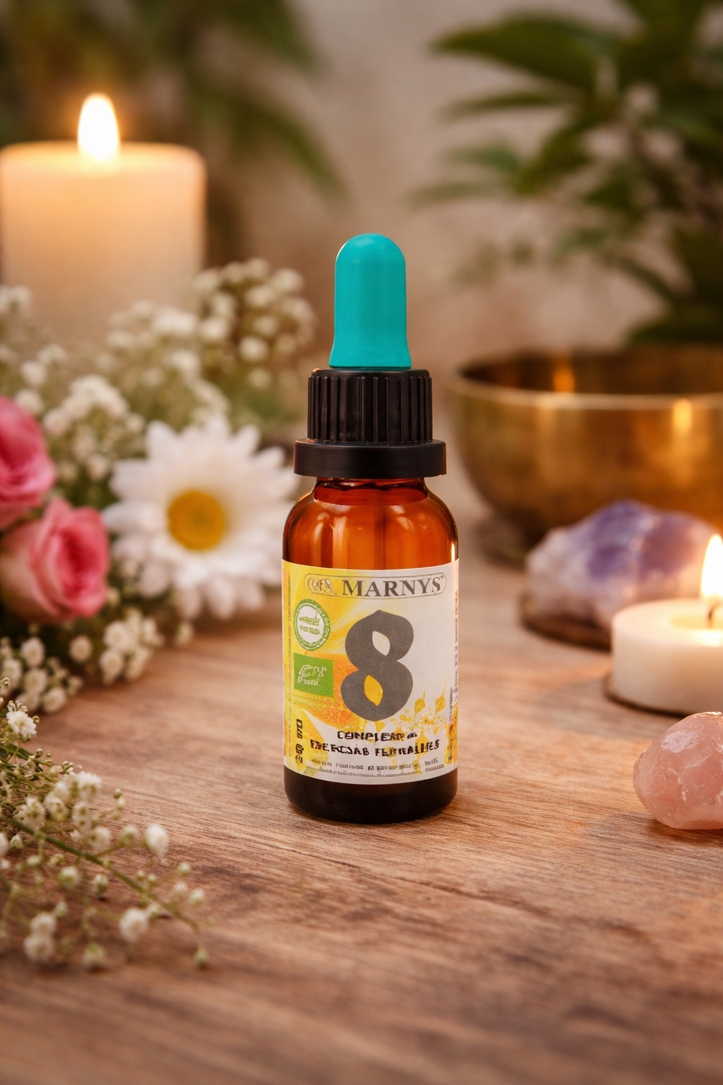 complejo floral bio n 8 autoestima flores de bach marnys 20 ml